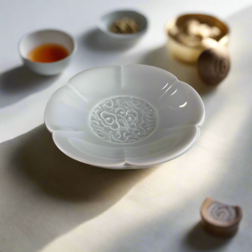 Elegant Chinese Small Plates, Vintage Afternoon Tea Dessert Plates, Snack Dishes, Dipping Dishes - More Than Ceramics